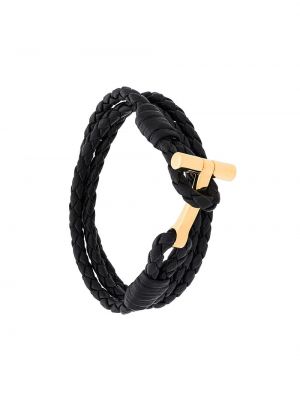 Spänne manschett armband Tom Ford svart