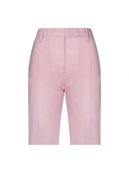 Pantalones rectos Dsquared2 rosa