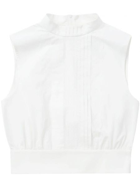 Μπλούζα με δαντέλα Shushu/tong λευκό