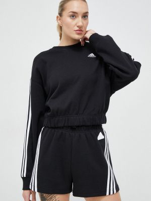 Bluza bawełniana Adidas czarna