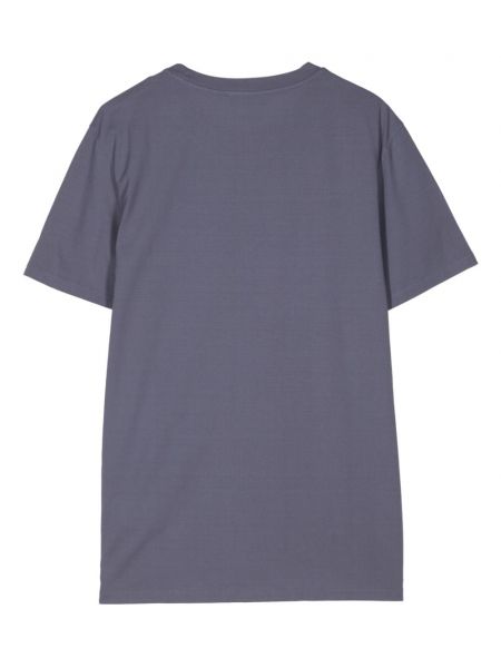 Bavlněné tričko Dondup fialové