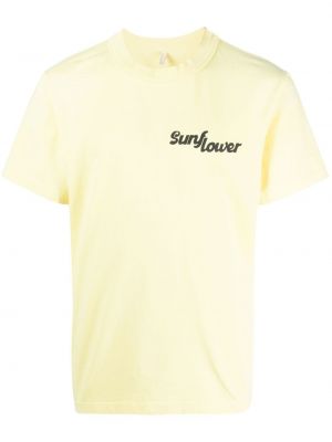 Bavlnené tričko Sunflower žltá