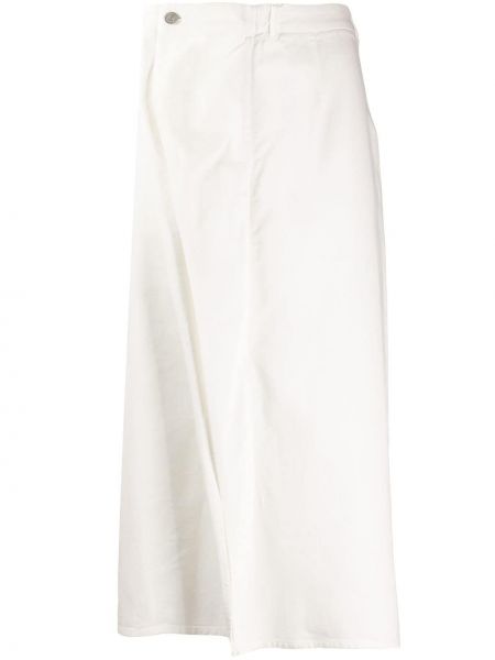 Falda plisada Mm6 Maison Margiela blanco