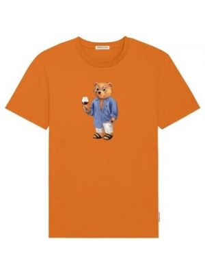 Pomarańczowa koszulka z krótkim rękawem Baron Filou