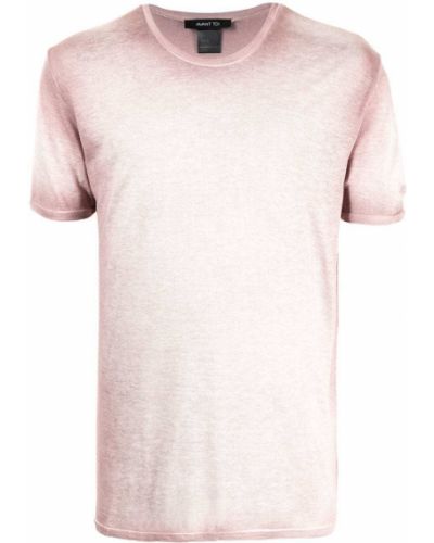 Camiseta con efecto degradado Avant Toi rosa
