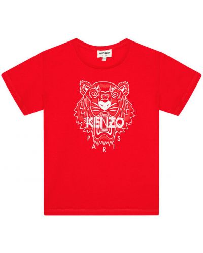 Kenzo Kids Póló K15086 S Piros Regular Fit
