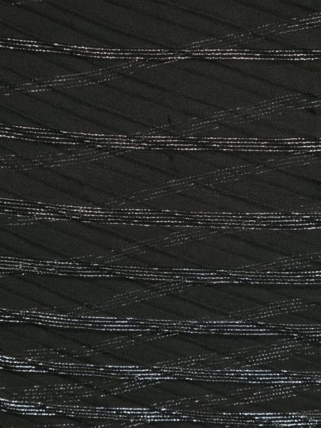Echarpe plissée Emporio Armani noir