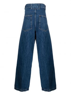 High waist jeans ausgestellt Paura blau