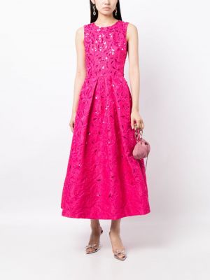 Midi šaty Sachin & Babi růžové