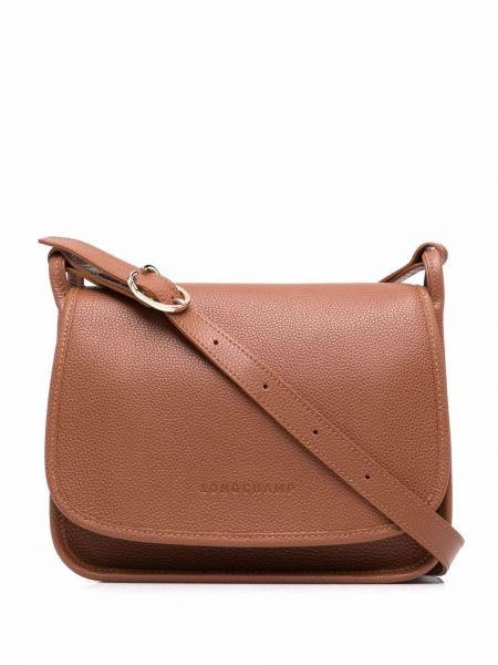 Crossbody torbica Longchamp smeđa