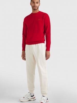 Пуловер Tommy Hilfiger красный