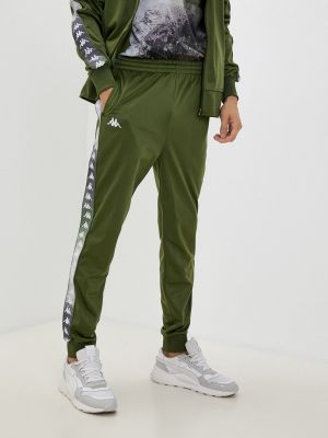 Спортивные брюки Kappa, зеленые