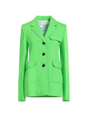 Пиджак Victoria Beckham зеленый