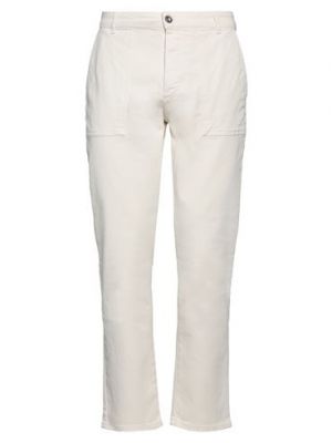 Pantaloni di cotone Concept bianco