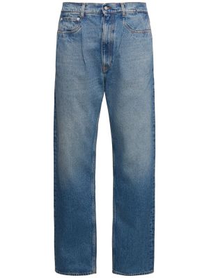 Jeans di cotone Hed Mayner blu