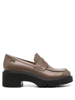 Loafers chunky Camper καφέ