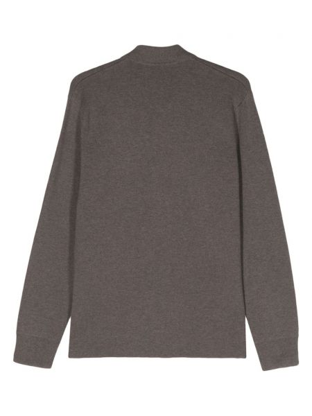 Polo en tricot Norse Projects gris
