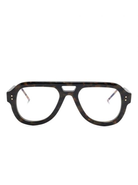 Gözlük Thom Browne Eyewear kahverengi