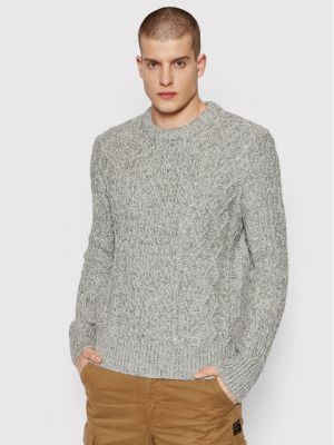 Пуловер Superdry сиво