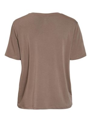 T-shirt Object marron
