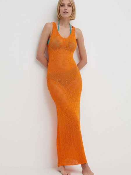 Платье Desigual оранжевое