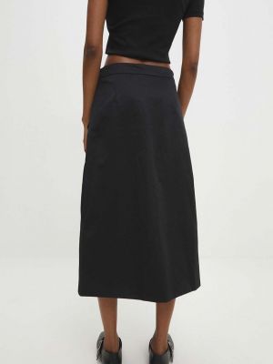 Midi sukně Answear Lab černé