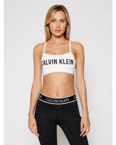 Calvin Klein Performance Podprsenkový top 00GWF8K147 Bílá