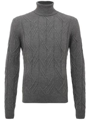 Кашемировый свитер Corneliani серый
