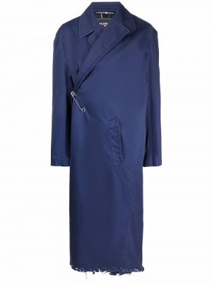 Kabát Balenciaga modrá