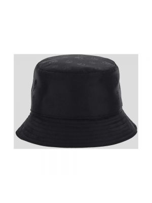 Sombrero de tejido jacquard Alexander Mcqueen negro