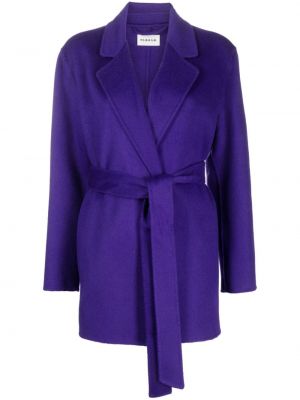 Palton de lână P.a.r.o.s.h. violet