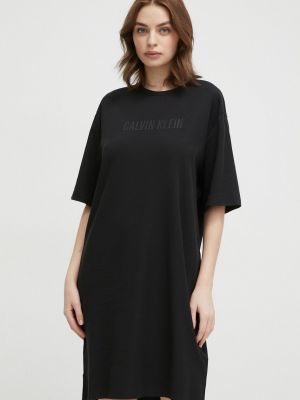 Spalna srajca Calvin Klein Underwear črna