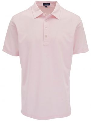 Polo marškinėliai Peter Millar rožinė