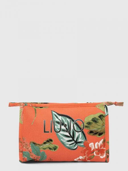 Kozmetična torbica Liu Jo oranžna