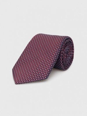 Hedvábná kravata Boss červená
