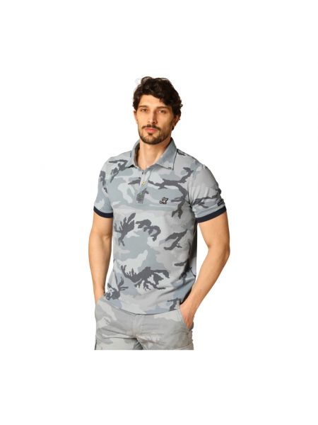 Poloshirt mit print mit camouflage-print Mason's
