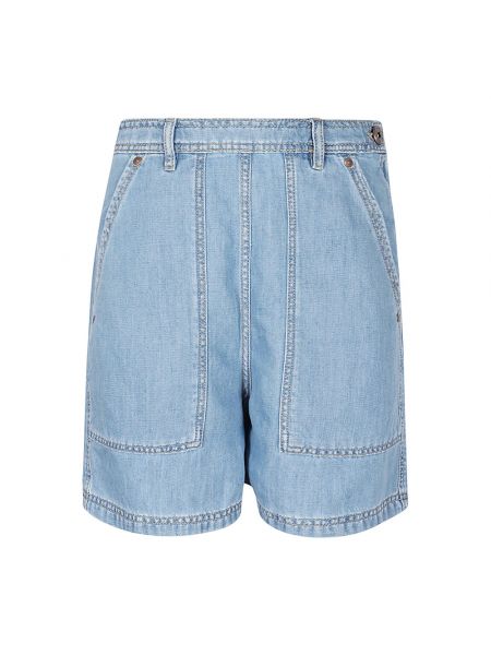 Jeans shorts Max Mara Weekend blau