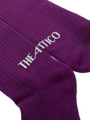 Socken The Attico lila