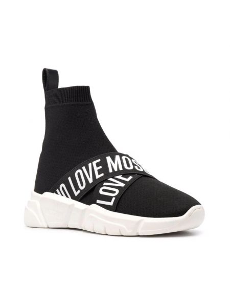 Sneakersy na niskim obcasie Love Moschino