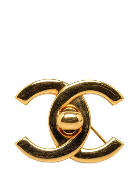 Καρφίτσα Chanel Pre-owned χρυσό