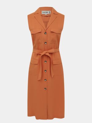 Платье Finisterre оранжевое