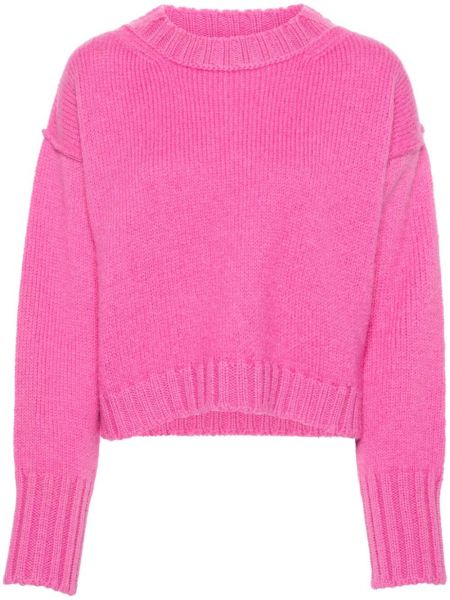 Пуловер Acne Studios розово