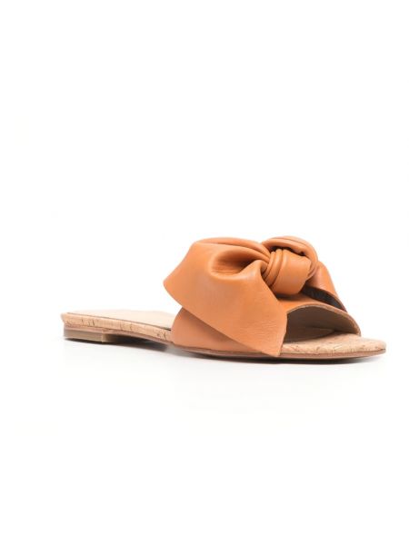 Leder sandale Paloma Barcelo beige