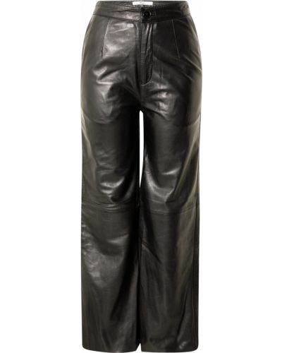 Широки панталони тип „марлен“ Maze черно