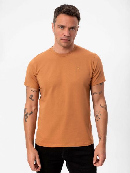 T-shirt Anou Anou marrone