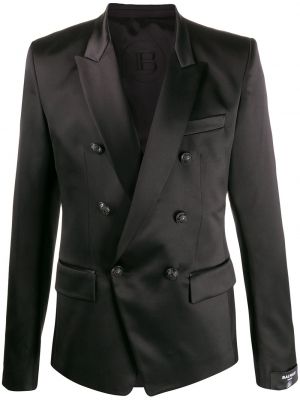 Lang blazer Balmain svart