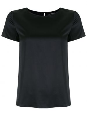 Veneen kaula t-paita Emporio Armani sininen