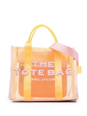 Прозрачни шопинг чанта Marc Jacobs жълто