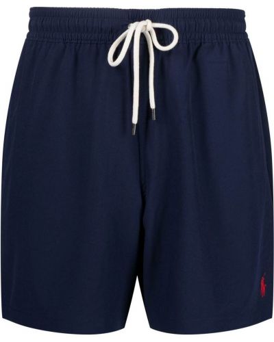 Shorts mit stickerei mit reißverschluss Polo Ralph Lauren blau