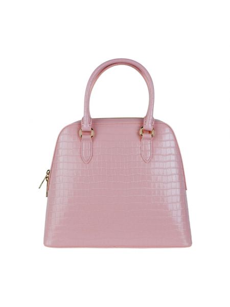 Tasche mit reißverschluss mit print Baldinini pink